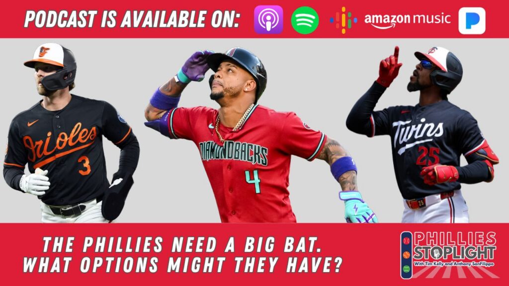 Phillies Stoplight🚦: They need a big bat. What options might they have?