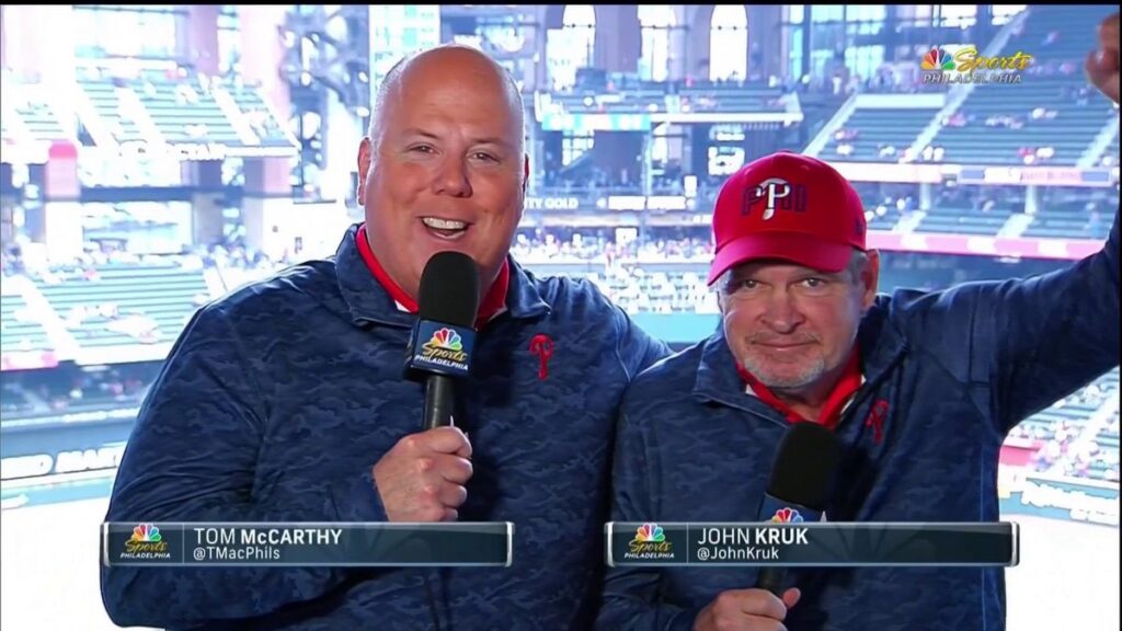 2026 Phillies TV announcer schedule