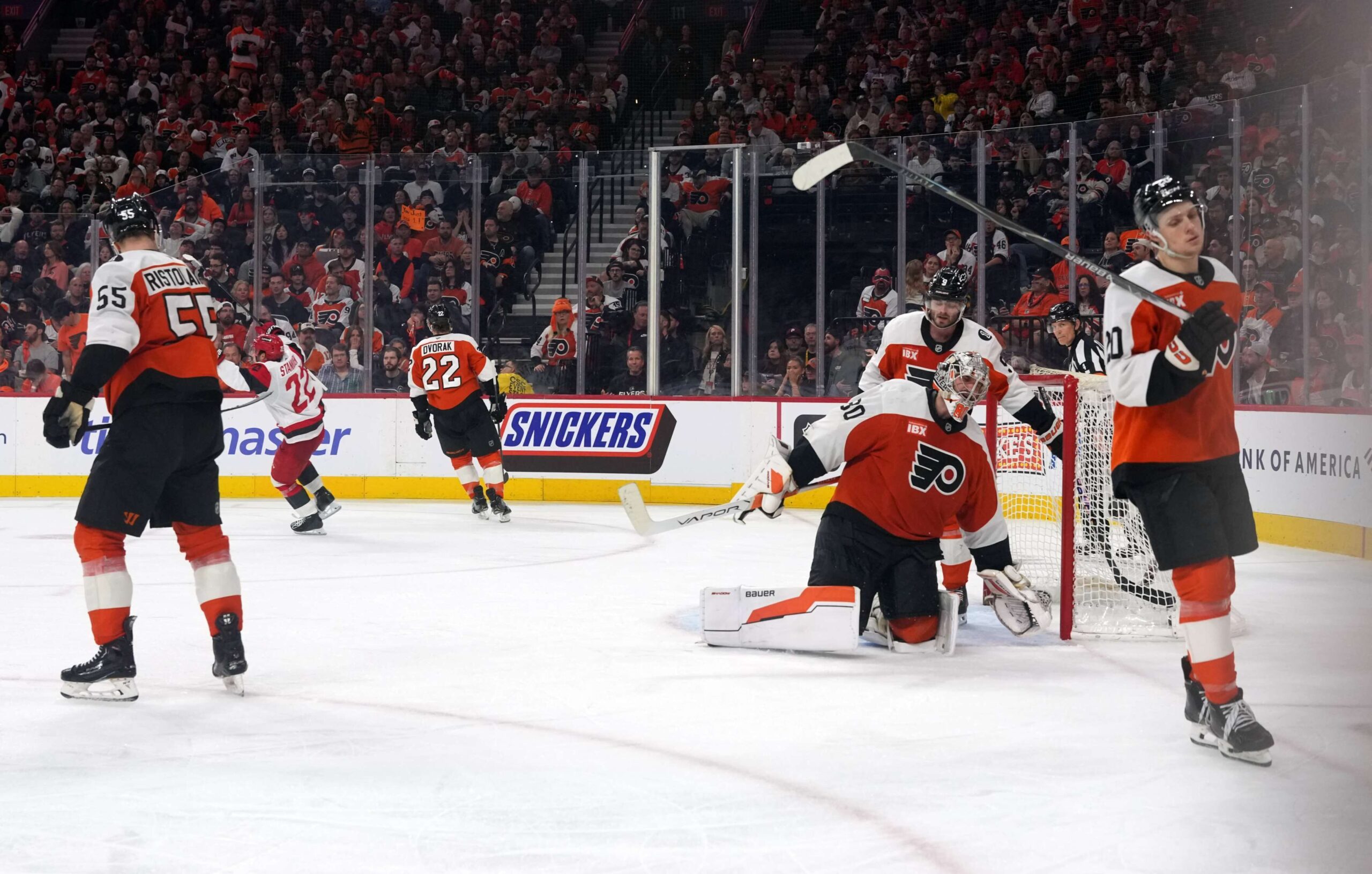 Flyers’ season ends as Hurricanes drop them with 3-2 overtime win
