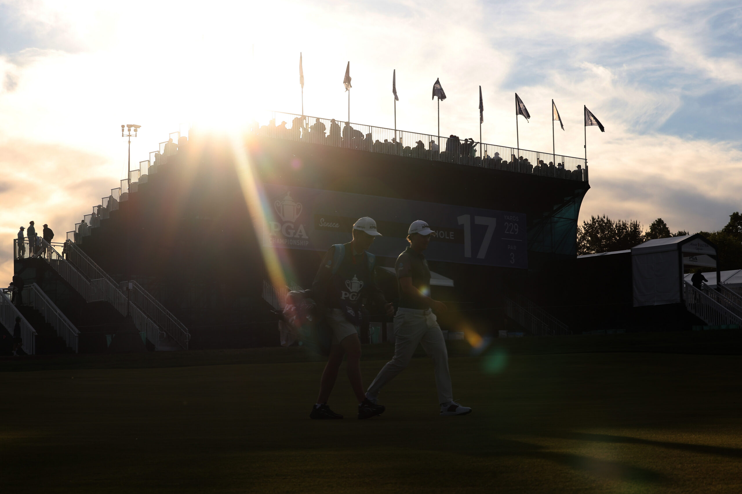 Smalley and McNealy lead the PGA, but Aronimink is the real leader so far